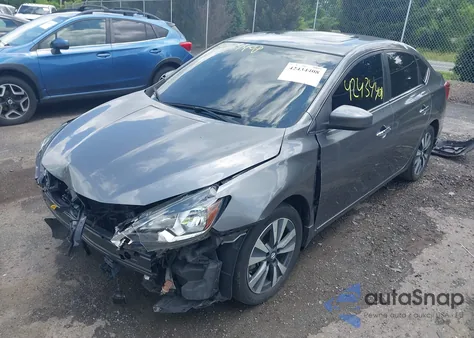 2019 Nissan Sentra Sv из США, поврежденный, VIN 3N1AB7APXKY402462